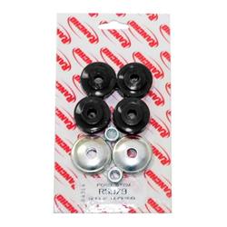 Shock Bushings, Urethane, Black, 0.375 in. I.D., Kit