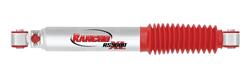 Shocks and Struts, RS9000XL Shock Absorbers, Stock Height, Triple-tube, Adjustable Valving, Eyelet Lower/Upper Mount, Red/White, Rear, Ford, 4WD, Each