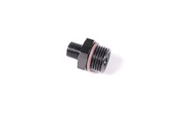 Fitting, Adapter, AN ORB to Metric, Straight, Aluminum, Black Anodized, -8 AN, M12 x 1.0, Each