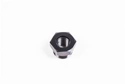 Fitting, Adapter, AN ORB to Metric, Straight, Aluminum, Black Anodized, -8 AN, M12 x 1.25, Each