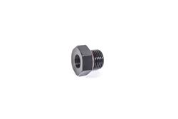 Fitting, Adapter, AN ORB to NPT, Straight, Aluminum, Black Anodized, -6 AN, 1/8 in. NPT, Each