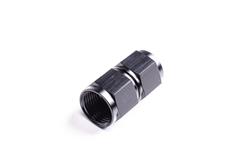 Fitting, Coupler, Union, AN to AN, Straight, Aluminum, Black Anodized, -10 AN, -10 AN, Each