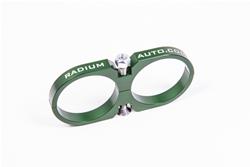 2-Piece Fuel Pump Clamp For Bosch 044 - Green W/ Logo