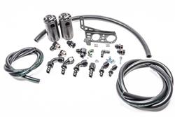 Radium Engineering Dual Catch Can Kit Gallardo LP Fluid Lock