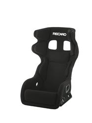 Racing Seat, P1300 GT, 4/5/6 POINT Belt, Velour Black Bolster, Velour Black Insert, White Logo