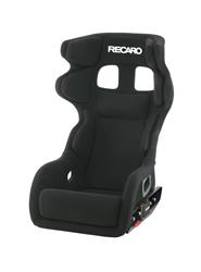 Racing Seat, P1300 GT-LW, 4/5/6 POINT Belt, Velour Black Bolster, Velour Black Insert, White Logo