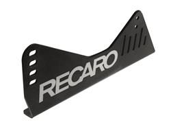 Seat Brackets, Side Mount, Fixed Mount Style, Steel, Black Powdercoated, for Recaro Profi/Pro Racer Seats, Each