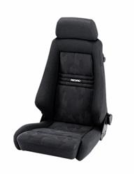 Racing Seat, Specialist S, 3 POINT Belt, Black Nardo Bolster, Black Nardo Insert, Silver Logo