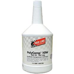 Air Compressor Oil, Synthetic PolyComp, 30W, 1 qt., Set of 12