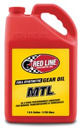 Gear Lube, MTL Transmission Gear Oil, 75W80, Synthetic, 1 Gallon, Set of 4