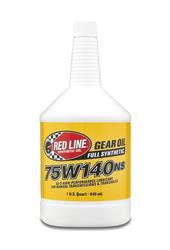 Gear Oil, Synthetic, 75W140NS, 1 qt., Set of 12