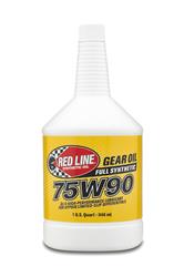 Gear Lube, GL-5, 75W90  Gear Oil, Synthetic, 1 qt., Set of 12