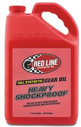 Gear Lube, Heavy ShockProof Gear Oil, 75W90, Synthetic, 1 Gallon, Set of 4