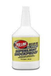 Gear Lube, Shockproof, Super Light, Gear Oil, 75W90, Synthetic, 1 qt., Each