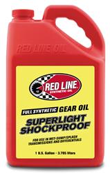 Gear Lube, Shockproof Lightweight Gear Oil, 75W90, Synthetic, 1 Gallon, Set of 4