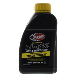 Brake Fluid, RL-600 BRAKE FL, 16.9 oz. DOT 4, Set of 6