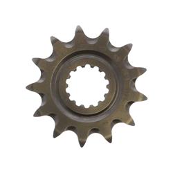 Sprocket, Front, Steel, Natural, 13-Tooth, 428 Chain Size, Yamaha, Each