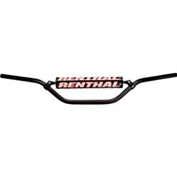 Handlebars, 7/8 in., Enduro, Aluminum, Black Anodized, 0.875 in. Diameter, 32.870 in. Width, Each