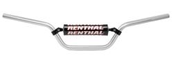 Handlebars, 7/8 in., Suzuki Quad Racer, Aluminum, Silver Anodized, 0.875 in. Diameter, 30.390 in. Width, Each