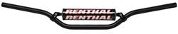 Handlebars, 7/8 in., CR High, Aluminum, Black Anodized, 0.875 in. Diameter, 31.500 in. Width, Each