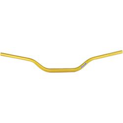 Handlebars, Fatbar, Street Low, Aluminum, Gold Anodized, 1.125 in. Diameter, 30.160 in. Width, Each