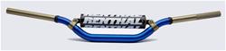 Handlebars, Yamaha YZ/YFF 06 Style, Aluminum, Blue Anodized, 1.125 in. Diameter, 31.930 in. Width, Each