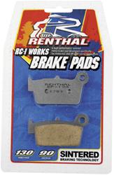 Brake Pads, RC-1 Works, Semi-metallic, Rear, BMW, Husaberg, KTM, Set