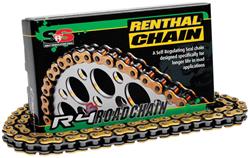 Drive Chain, R4 SRS Z-Ring, 520 Size, 120-Links, 8,093 lbs./in. Tensile Strength, Gold/Black, Each