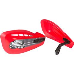 CONTROL HAND DEFLECTORS, MOTO HANDGUARD SET RED