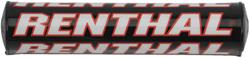 Handlebar Pad, Crossbar, SX, Foam, Vinyl Cover, Black, Red, Renthal Logo, 10 in. Length, Each