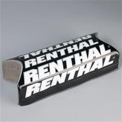 Handlebar Pad, Fatbar, Foam, Black Vinyl Cover, Renthal Logo, 1 1/8 in. Bar Size, Each