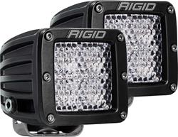 Auxiliary Lights, Surface Mount, D-Series Pro, LED, Flood/Diffused, Aluminum Housing, 30 Watts, Pair