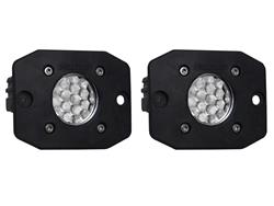 Auxiliary Lights, Ignite Backup Lights, Flush Mount, Pair