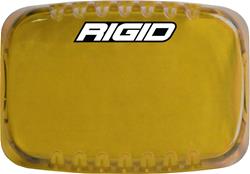 Auxiliary Light Cover, SR-M Series Pro, Rectangular, Polycarbonate, Yellow, Each