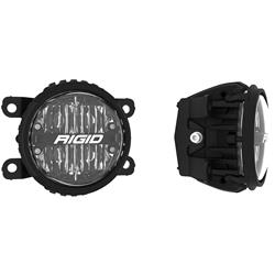 Auxiliary Lights, 360 PRO Series, White LED, Black Aluminum Housing, Clear Lens, SAE Compliant, Ford, Pair