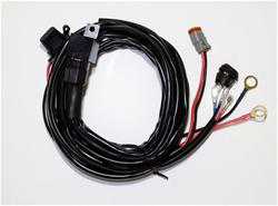 Wiring Harness, LED Light Bar, E and SR Series, 11 ft. Length, Kit