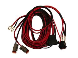 Wiring Harness, LED Light Bar, Pair Dually Series, 14 ft. Length, Kit