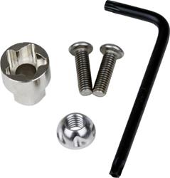 Bolts and Screws, D-Series Security Hardware Kit, Stainless Steel, Kit