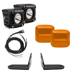 2017+ POLARIS RAZOR PRO & TURBO R AMBER PRO A-PILLAR LIGHT KIT