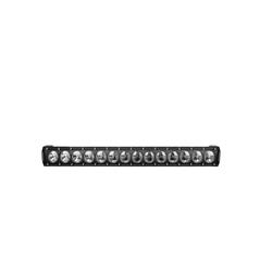 LED Light Bar, Revolve Series, Straight Single Row, Flood/Spot, 84.0 Watts, White, Clear Lens, Black Aluminum Housing, 20 in., Each