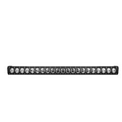 LED Light Bar, Revolve Series, Straight Single Row, Flood/Spot, 126.0 Watts, White, Clear Lens, Black Aluminum Housing, 30 in., Each