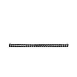 LED Light Bar, Revolve Series, Straight Single Row, Flood/Spot, 169.0 Watts, White, Clear Lens, Black Aluminum Housing, 40 in., Each