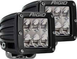 Driving Lights, D-Series, Clear Lens, 15 Watts, 9-36 V, Black, Pair