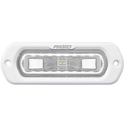 Off-Road Light, SR-L Series Marine Spreader Pod 2 Wire Flush Mount White With White Halo