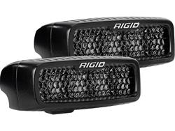 Auxilary Lights, SR-Q SERIES PRO SPOT DIFFUSED MIDNIGHT SURFACE MOUNT PAIR