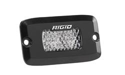 Auxiliary Lights, SR-M Pro, Surface Mount, Black Housing, LED, Backup/Flood Diffused, Pair