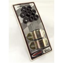 Sway Bar Bushings, Front, Polyurethane, Black, 0.875 in. Bar Diameter, Jeep, Kit
