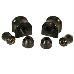 Sway Bar Bushings, Front, Polyurethane, Black, 1.200 in. Bar Diameter, Jeep, Kit