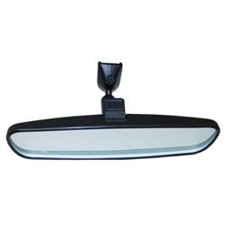 Rear View Mirror, Replacement, Plastic, Black, Each