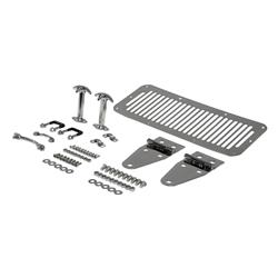 Hood Dress-Up Kit, Stainless Steel, Polished, Jeep, Kit